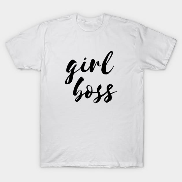 Girl boss quote T-Shirt by LemonBox